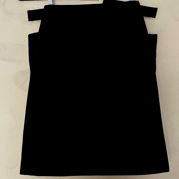 Dressy Black Satin Top by Gilmar, No.21 - Picture 1 of 4